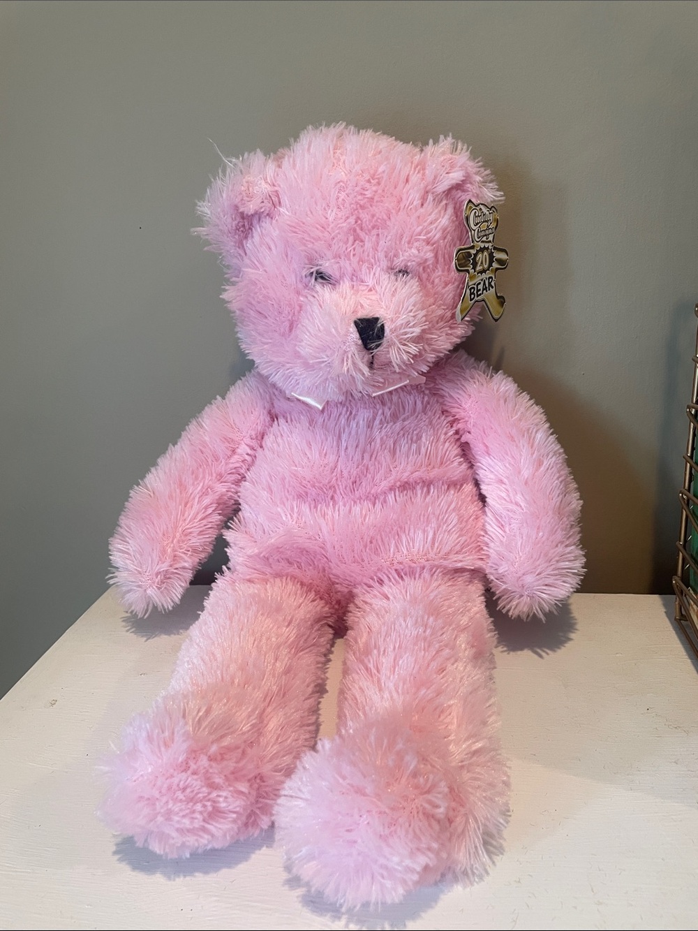 Plush Pink Teddy Bear Soft Kids Toy